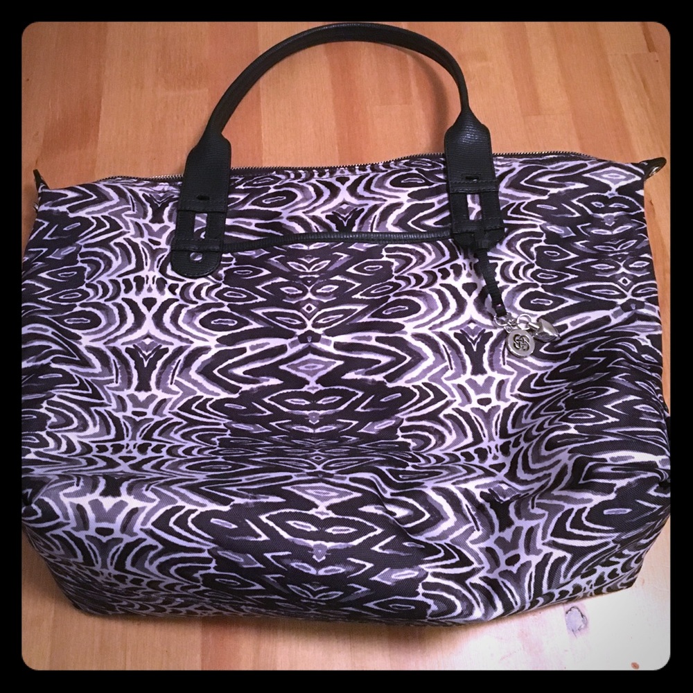 Stella & Dot Zebra Tote